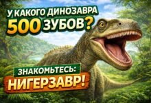 Нигерзавр — реконструкция динозавра с 500 зубами