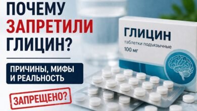 Почему запретили глицин: причины, мифы и реальность 144 Почему запретили глицин — правда или миф, таблетки глицина и упаковка препарата