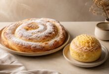 Ensaimada vs Ensaymada: What’s the Difference? 48 Mallorcan ensaimada and Filipino cheese ensaymada displayed side by side